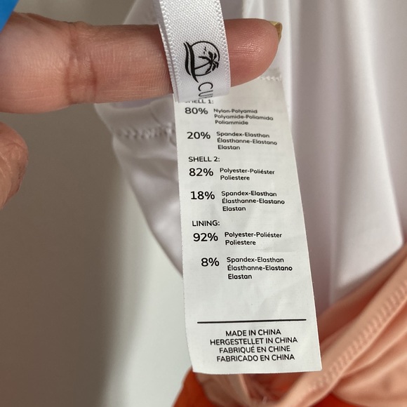 Orange brand new swimsuit. - Picture 4 of 5